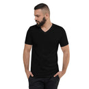 Unisex Short Sleeve V-Neck Jersey T-Shirt