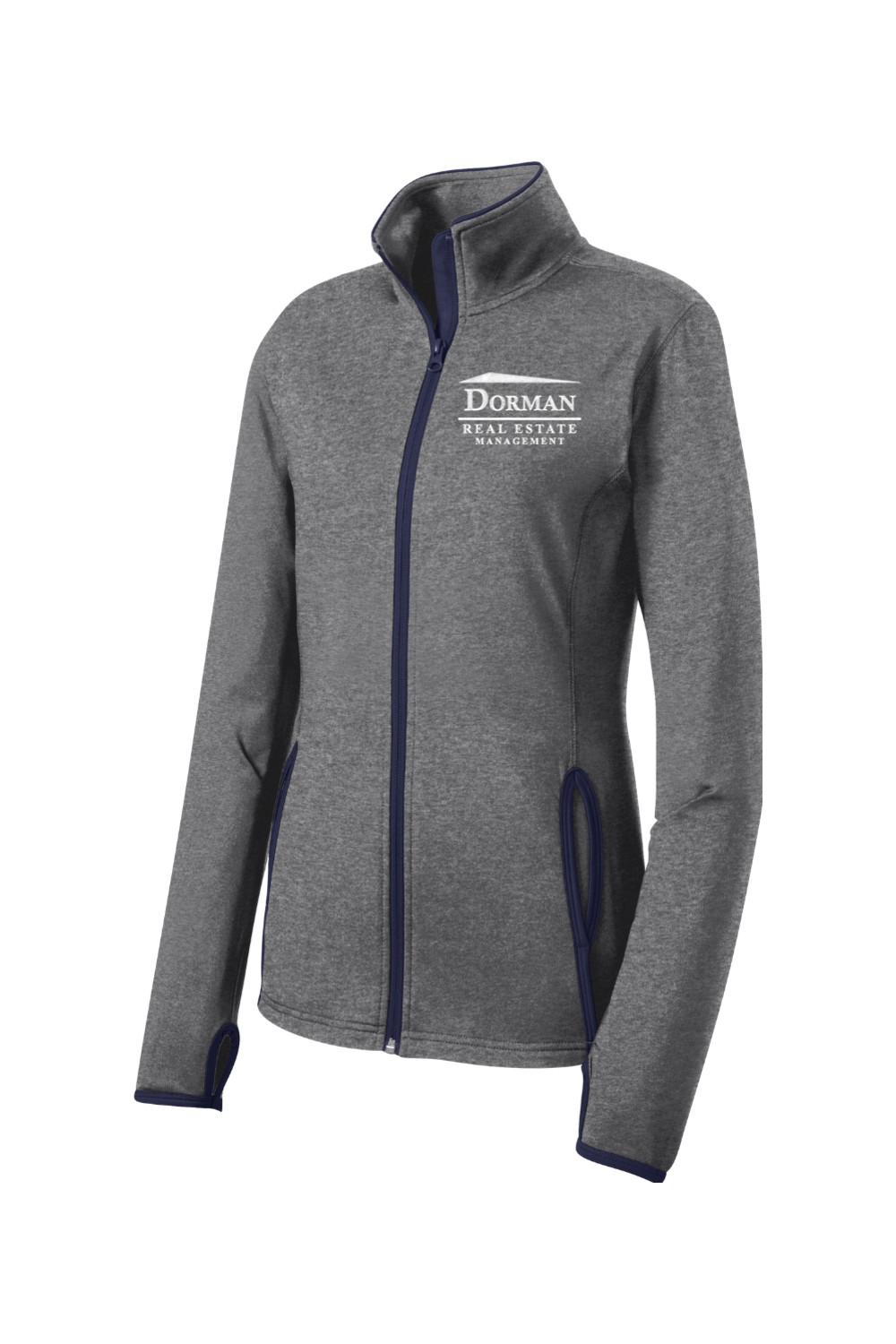 DRE Sport-Tek Ladies Sport-Wick Stretch Contrast Full-Zip Jacket