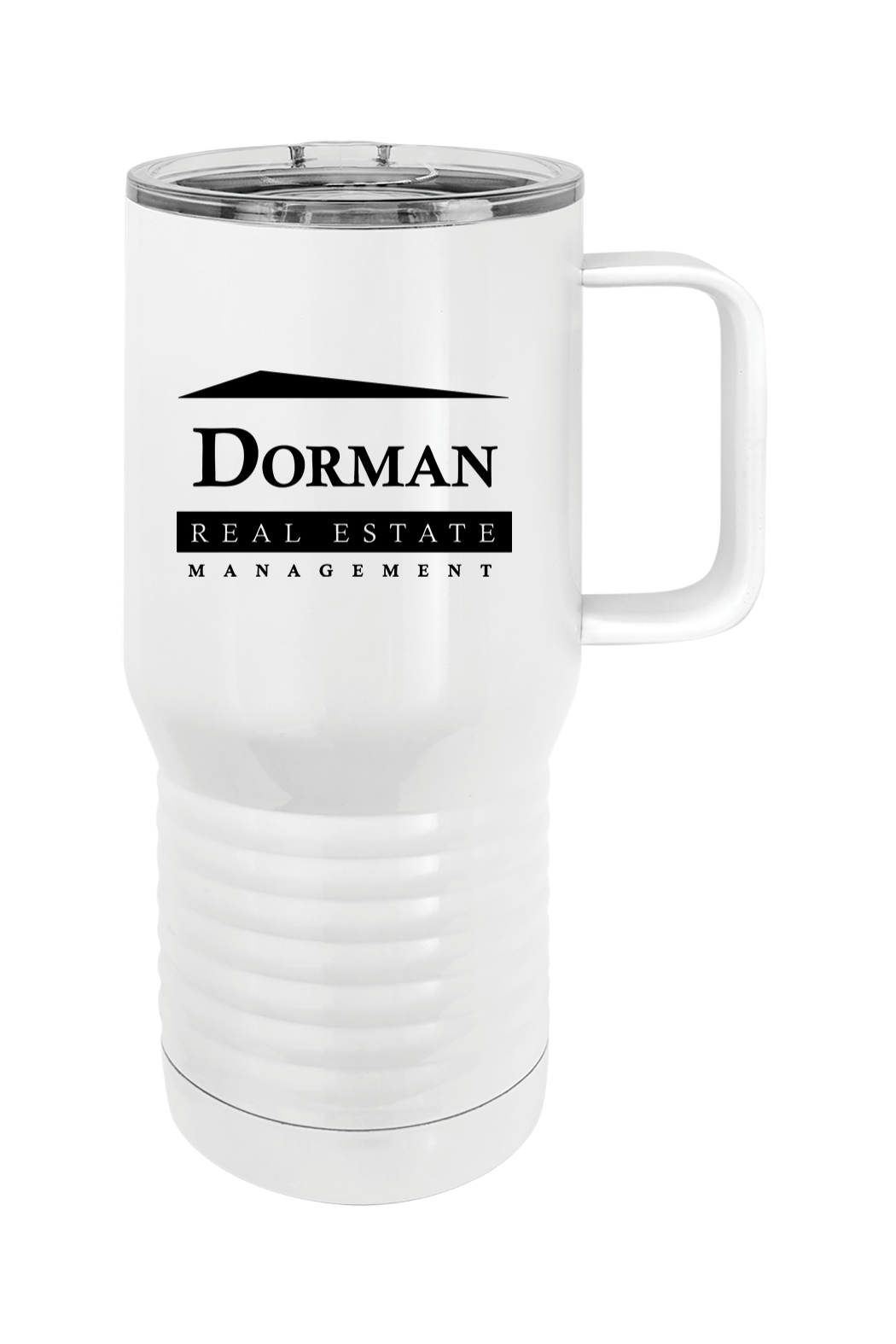 DRE Sublimatable 20 oz. Stainless Steel Travel Mug with Slider Lid