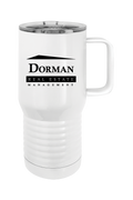 DRE Sublimatable 20 oz. Stainless Steel Travel Mug with Slider Lid