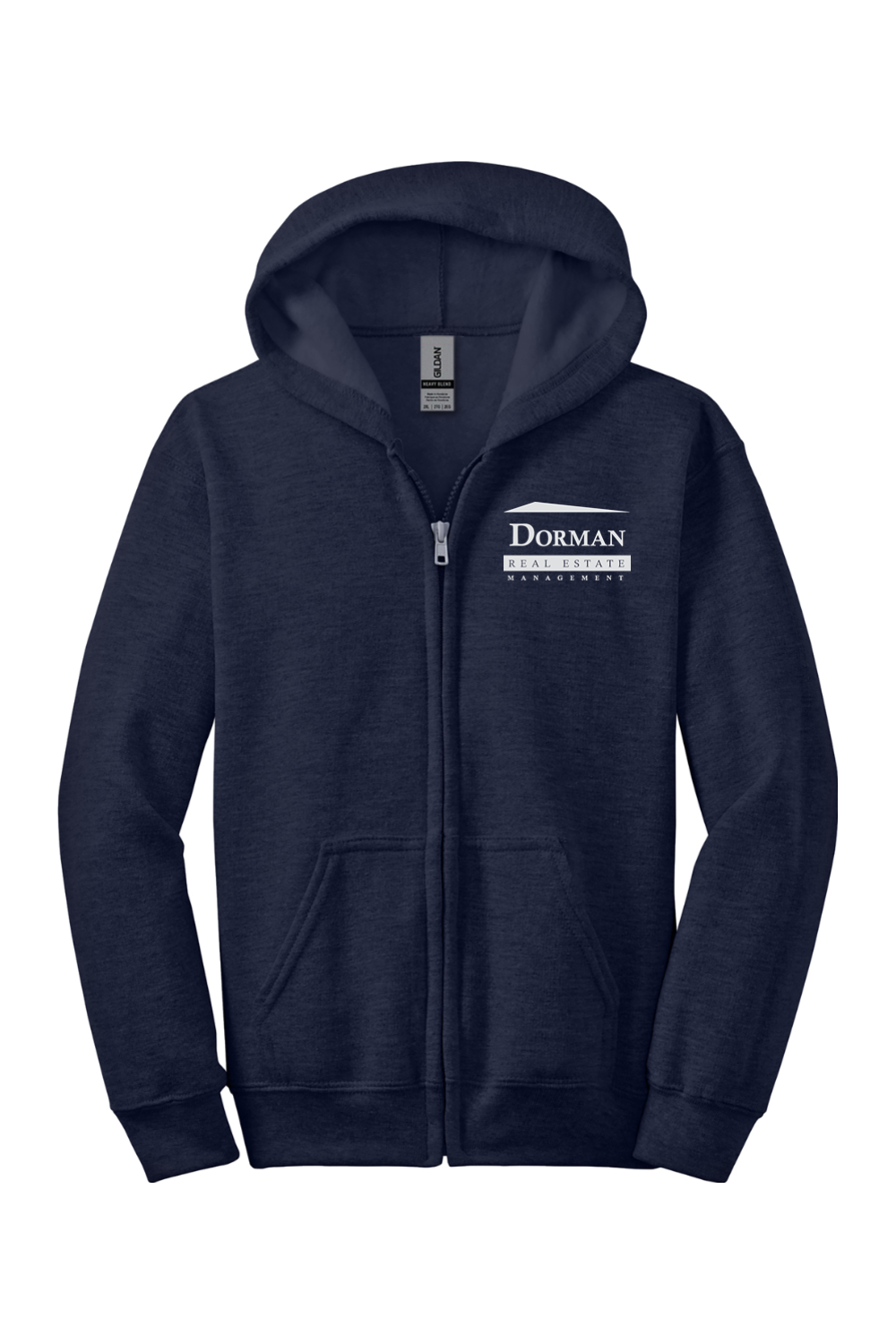 DRE Youth Gildan Heavy Blend Full-Zip Hooded Sweatshirt