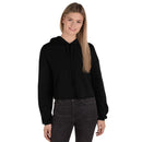 Women's Fleece Crop Hoodie Sweatshirt