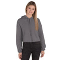 Women's Fleece Crop Hoodie Sweatshirt