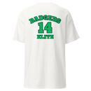 Badgers Elite Unisex classic tee (ELITE) White