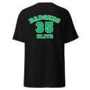 Badgers Elite Unisex classic tee (ELITE) Black