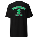 Badgers Elite Unisex classic tee (ELITE) Black