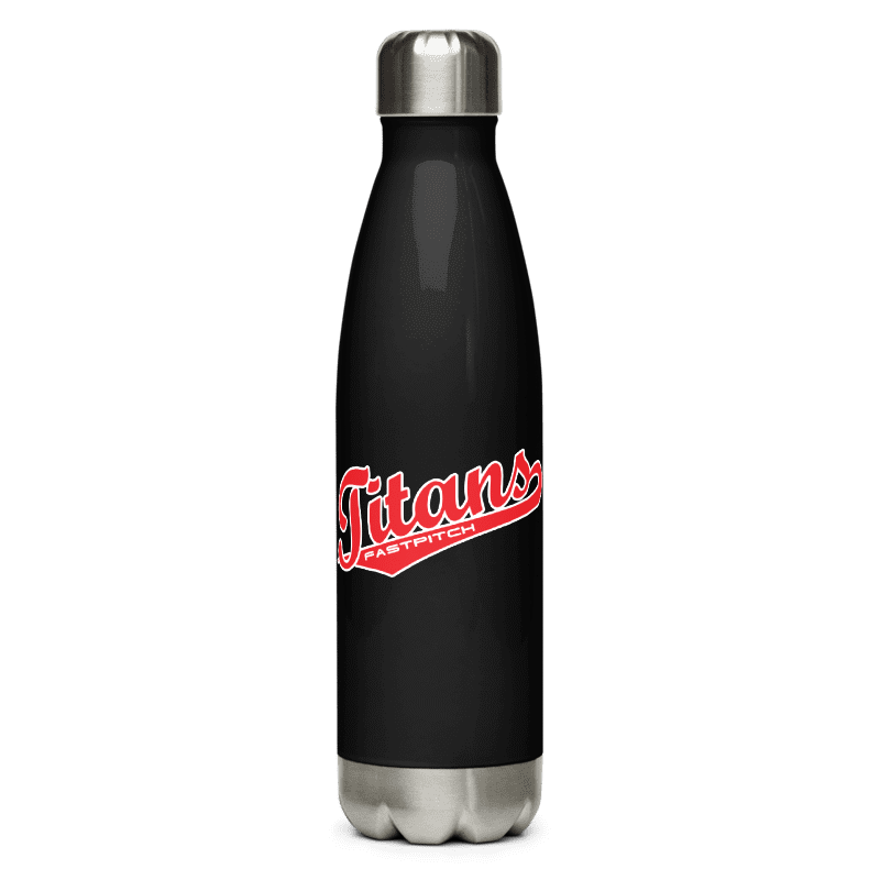 Botella de agua de acero inoxidable Titans Fastpitch