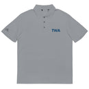 TWA Adidas performance polo shirt