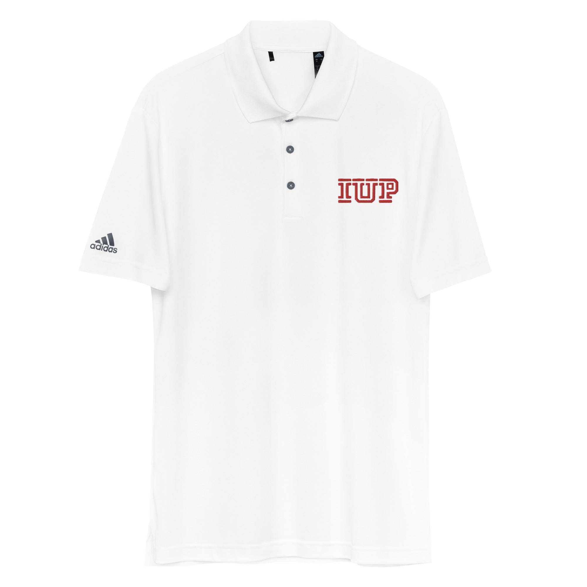 IUP adidas performance polo shirt