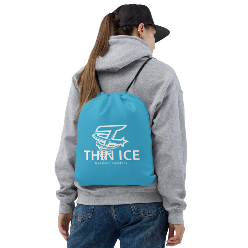 Twisters Thin Ice Drawstring bag