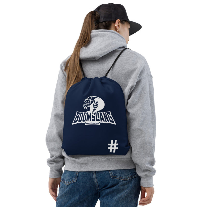 Boomslang Basketball Club Drawstring bag (Navy)