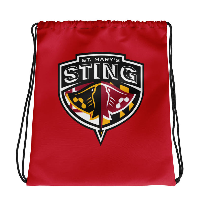 St Mary's Sting Drawstring bag