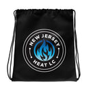 Bolsa con cordón de lacrosse de NJ Heat