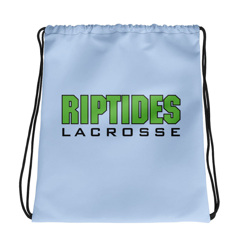 Margate Riptides Lacrosse Drawstring bag- Blue