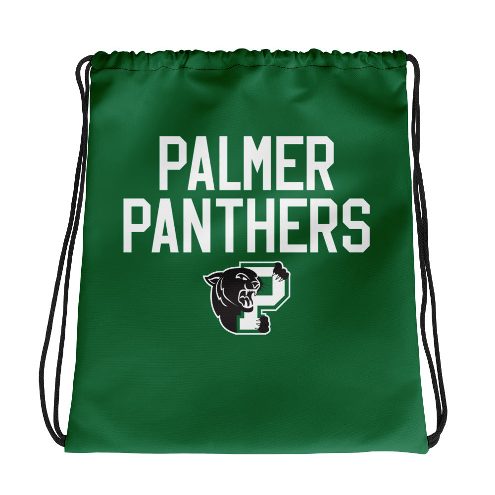 Palmer Panthers Drawstring bag-green