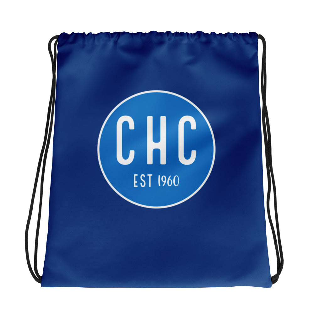 CHC Blue Drawstring bag