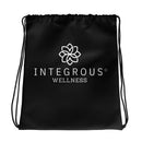 Bolsa con cordón Integrous Wellness (NEGRA)
