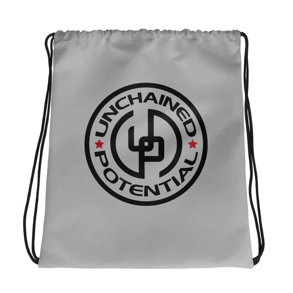 Unchained Potential Drawstring bag