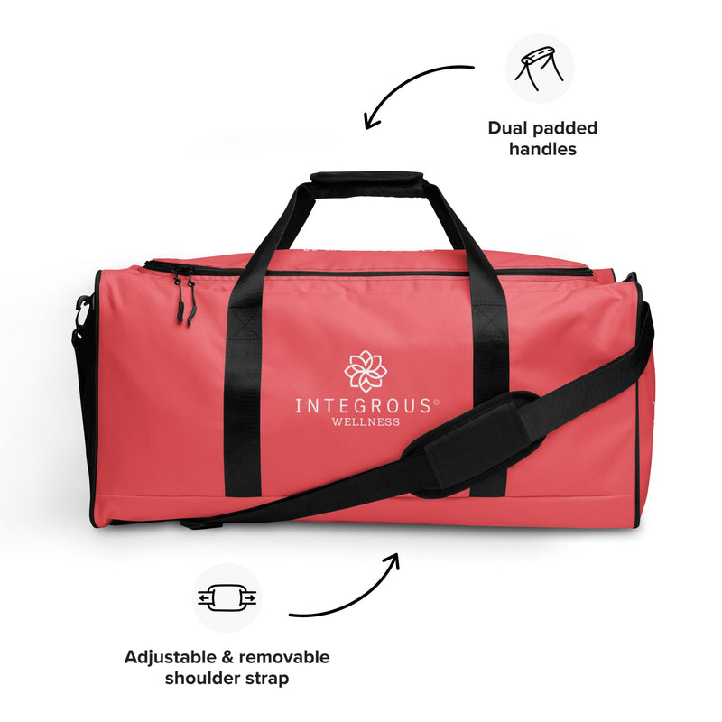 Integrous Wellness Duffle bag (Pink)