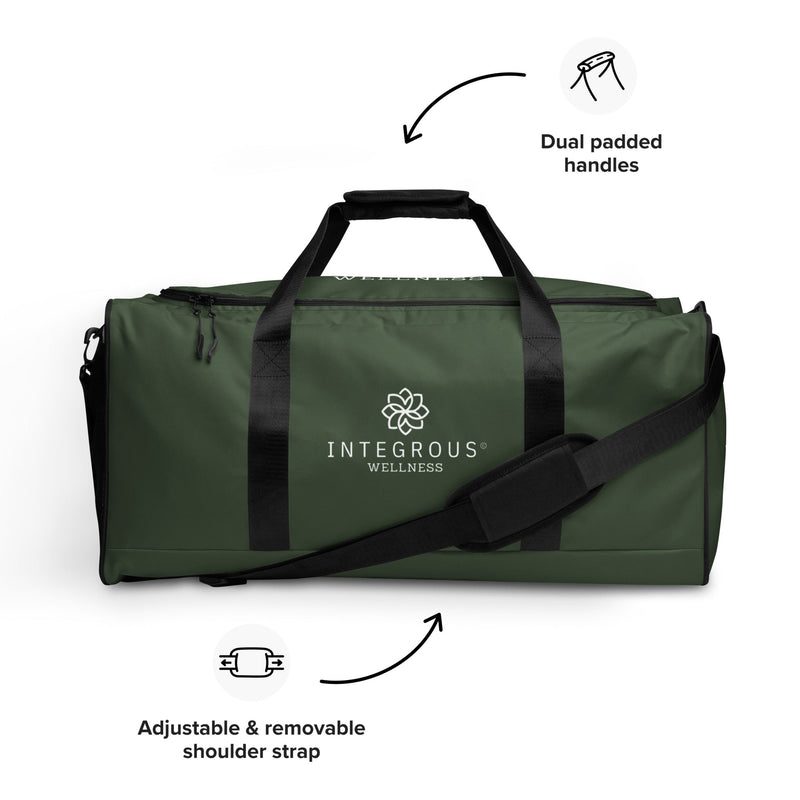 Integrous Wellness Duffle bag (Green)