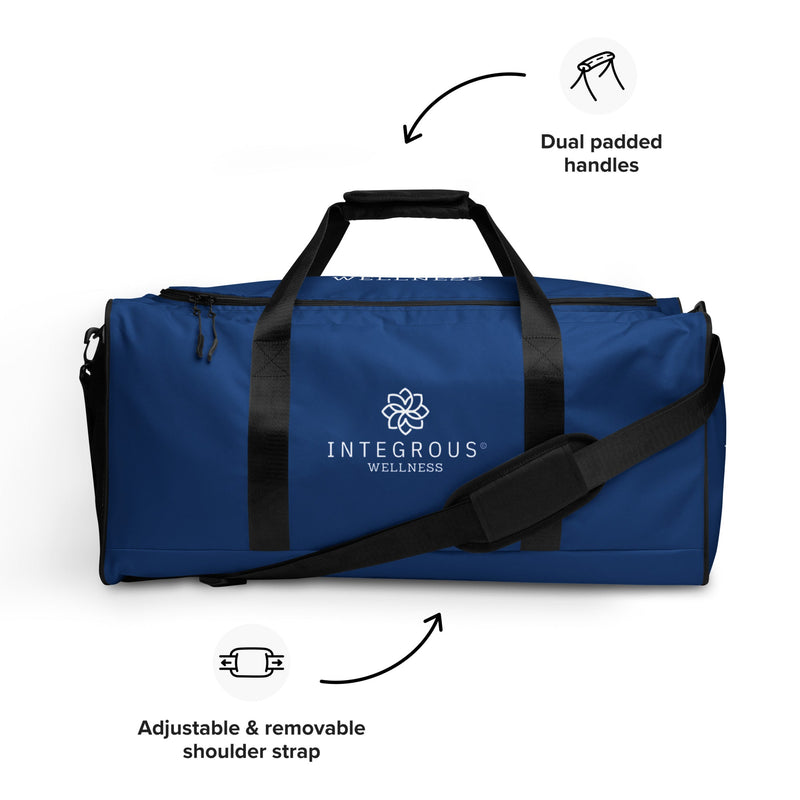 Integrous Wellness Duffle bag (Blue)