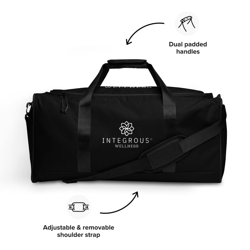 Integrous Wellness Duffle bag (Black)