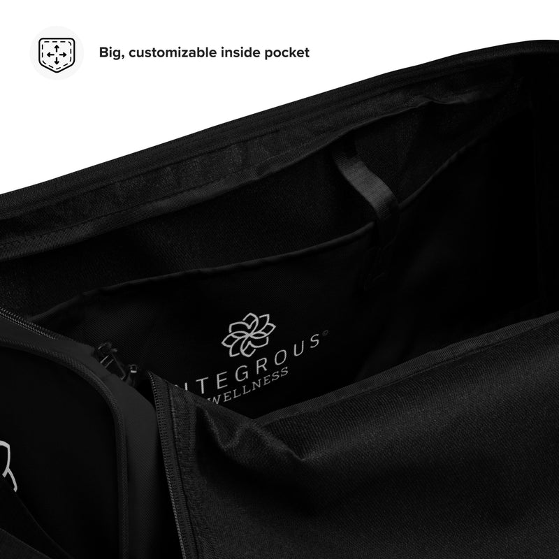 Integrous Wellness Duffle bag (Black)