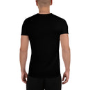 Next Wave All-Over Print Men's Black Athletic T-shirt
