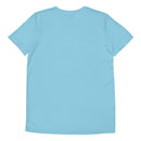 RCB All-Over Print Men's Athletic T-shirt -light blue