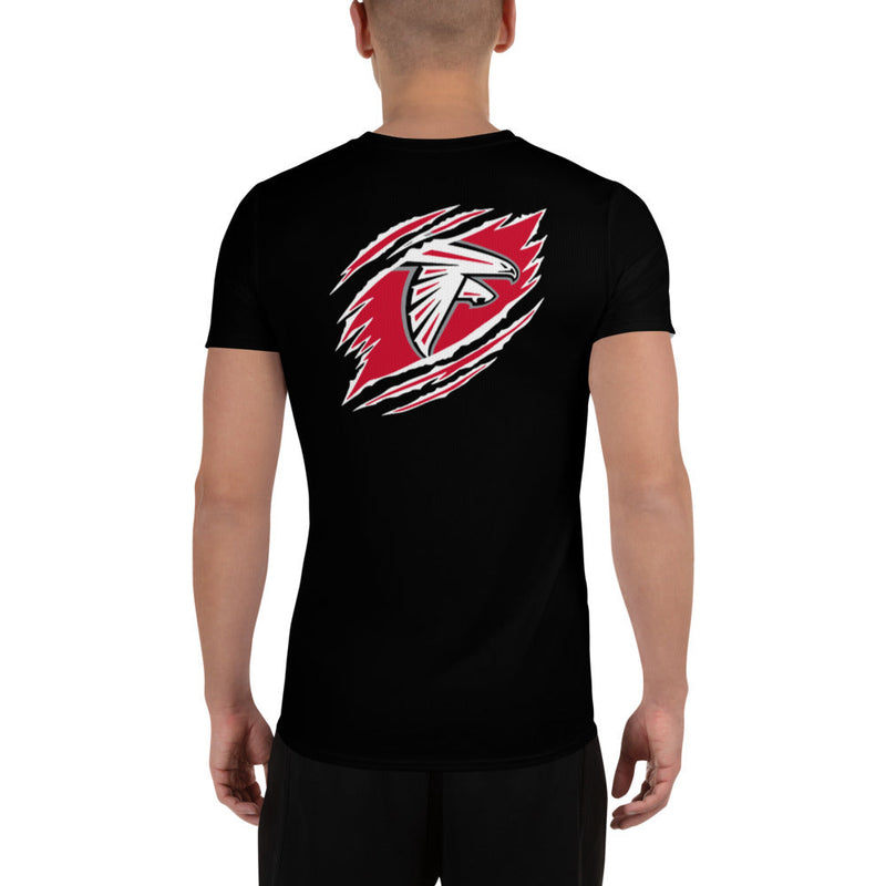 Falcons FB All-Over Print Men's Perfomance T-shirt Black