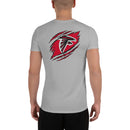 Camiseta deportiva para hombre con estampado integral de los Falcons FB en color plateado