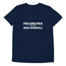 Camiseta deportiva de manga corta con estampado PAB Performance para hombre (estampado en la espalda)
