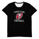 Falcons FB Black All-Over Print Men's Athletic T-shirt