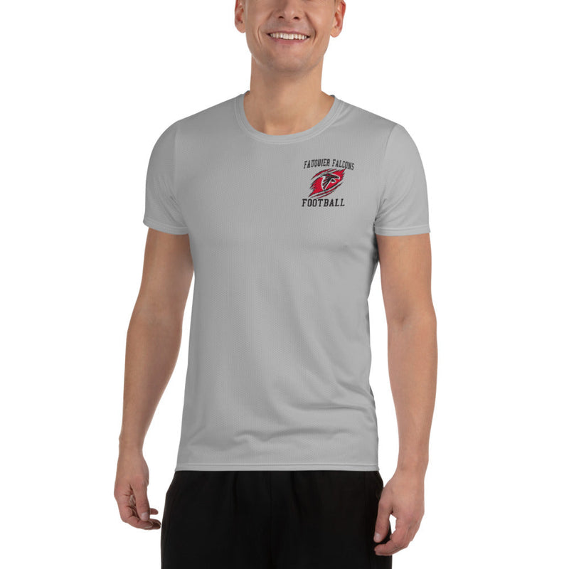 Falcons FB All-Over Print Men's Performance T-shirt Silver