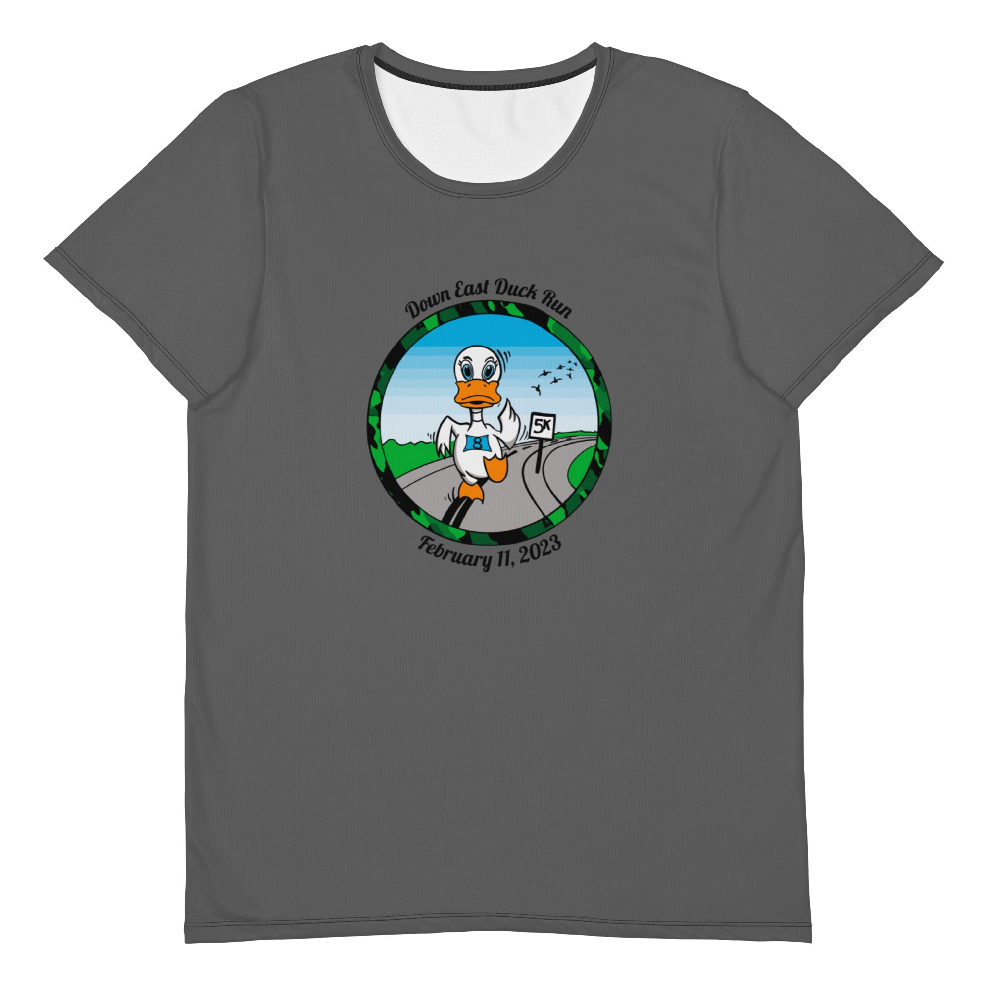 DEDR All-Over Print Men's Athletic T-shirt