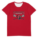 Camiseta deportiva de manga corta de rendimiento de lacrosse de Souderton para hombre