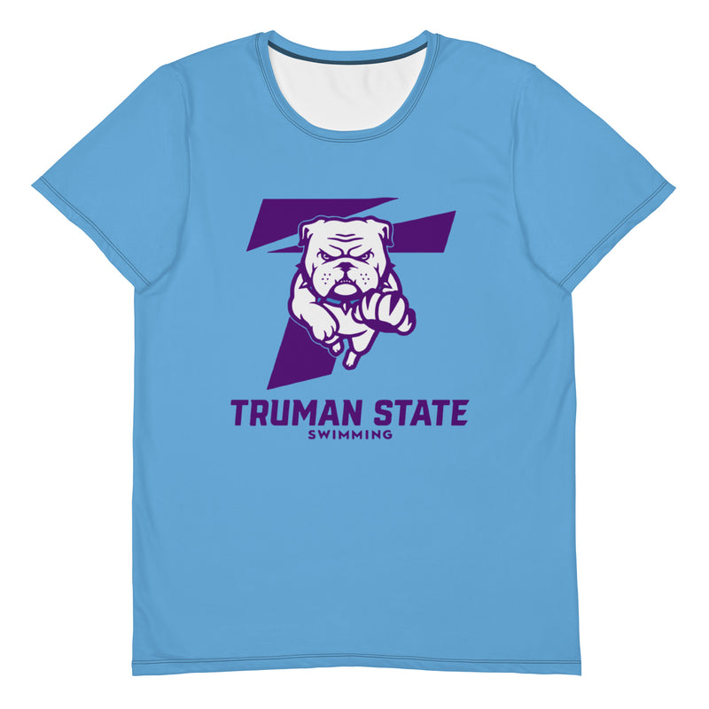Truman State Swimming v2 Performance Short Sleeve Athletic T-shirt