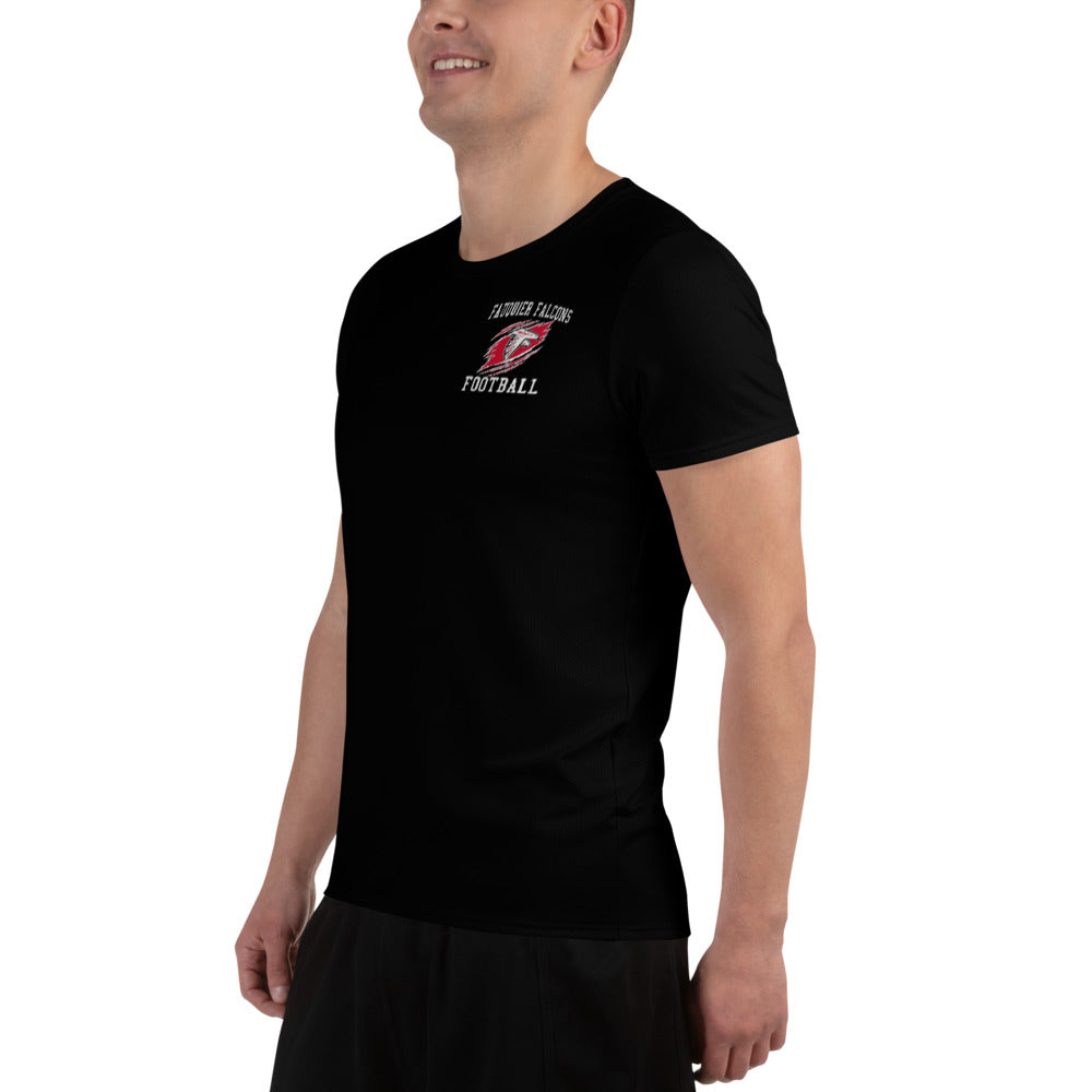 Falcons FB All-Over Print Men's Perfomance T-shirt Black