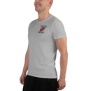 Camiseta deportiva para hombre con estampado integral de los Falcons FB en color plateado