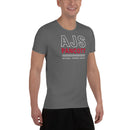 Camiseta deportiva para hombre con estampado integral AJS