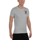 Camiseta deportiva para hombre con estampado integral de los Falcons FB en color plateado