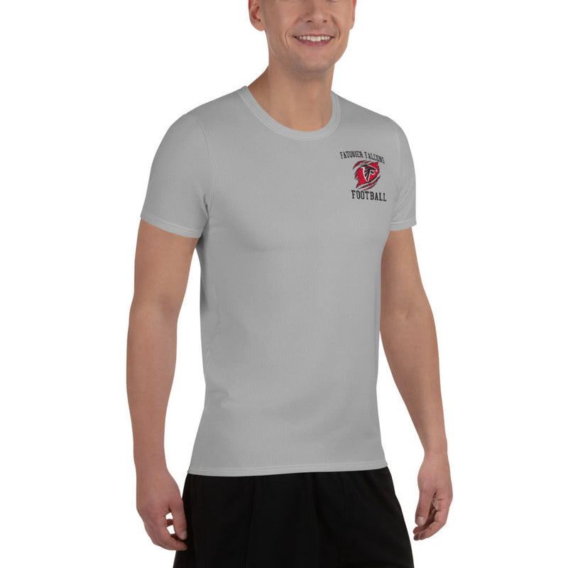 Falcons FB All-Over Print Men's Performance T-shirt Silver