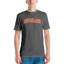 Camiseta unisex de manga corta para natación de Mountain Lakes para hombre, color gris