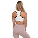 AAU Padded Sports Bra White