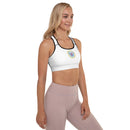 AAU Padded Sports Bra White