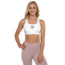 AAU Padded Sports Bra White