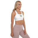 AAU Padded Sports Bra White
