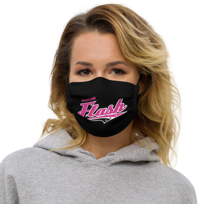 Lady Flash Premium face mask - Black