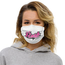 Lady Flash Premium face mask - White