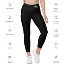 Leggings SDA con bolsillos (negro)